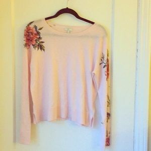 Joie pink sweater.